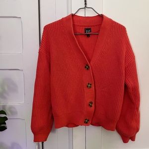Vintage Pink Gap Cardigan
